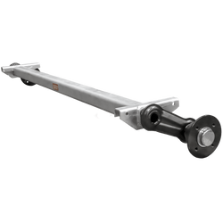 Eje sin freno KNOTT VG7-L para remolque de barco 750 kg 1475 mm 1766 mm 4x100