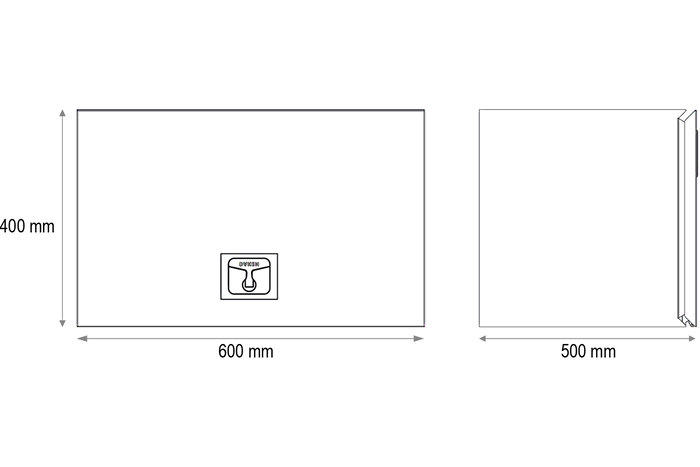DAKEN caja de herramientas 8Z1720 Z17 600X400X500mm 105l