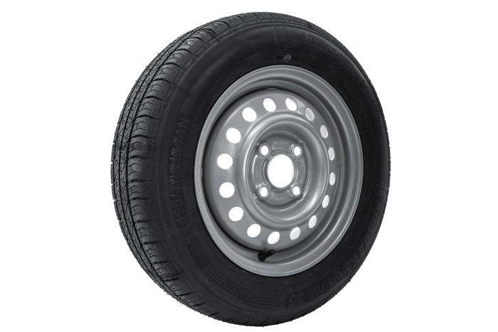 Rueda para remolque OUTLET con neumático KENDA 155/70 R13 74N y llanta KENDA 4Jx13&quot;H2 4x98 ET:30
