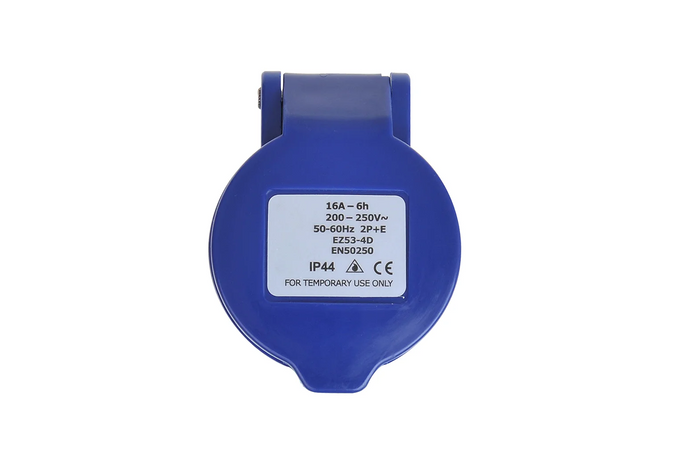 Adaptador con toma para CEE 16A con contacto de protección ProPlus 373518
