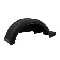 Guardabarros para remolque de barco de 13" DOMAR D20422S, paso de rueda de 830/240 mm