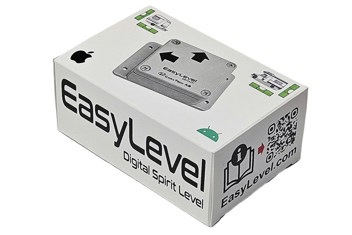 Nivel de burbuja digital Bluetooth ProPlus EasyLevel para autocaravanas y caravanas