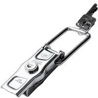 Cerradura de gancho lateral de remolque STEELPRESS ZB-13A con llave