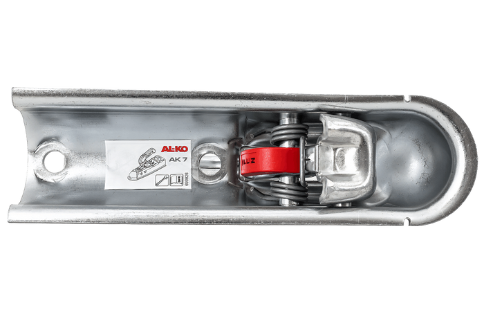 Enganche de bola AL-KO AK7 PLUS para remolque de 750 kg con barra de tiro tubular de 50 mm