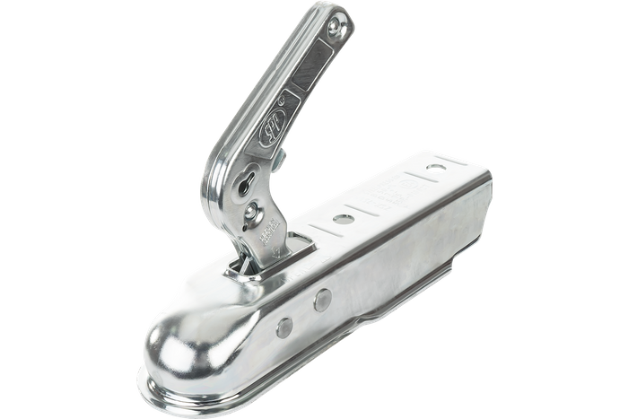 Enganche de bola STEELPRESS ZSK-0750H para remolque de 750kg con barra de tiro cuadrada de 50mm