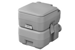 Inodoro portátil para camping ProPlus 370415V01CR, color gris, 10L/20L.