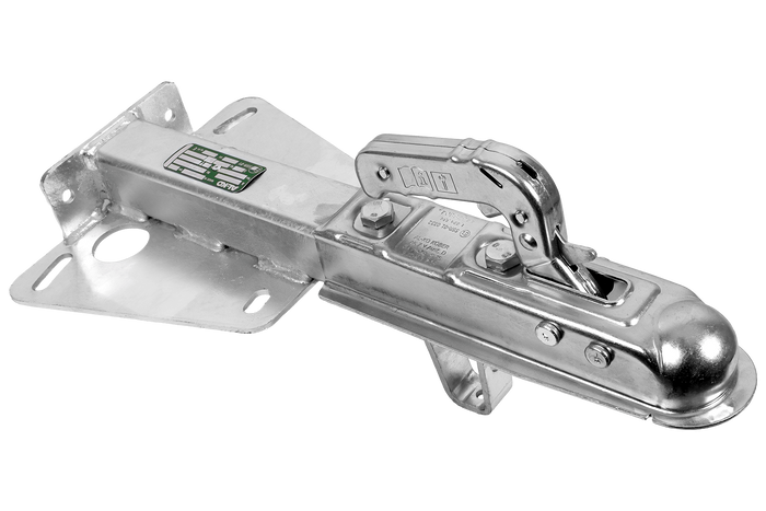 Enganche de bola AL-KO AK7 75VR para remolque de 750 kg con barra de tiro tipo V