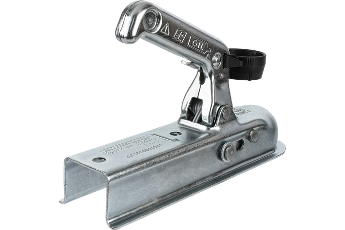 Enganche de bola WINTERHOFF WW8-E para remolque de 800kg con lanza cuadrada de 50mm