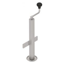 Soporte de manivela extensible KNOTT TTL40 para remolque de 500 kg, 40 mm, 480-780 mm