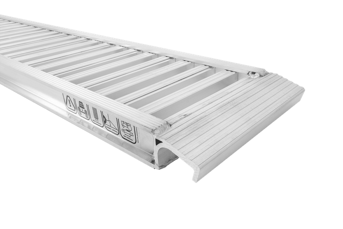 Rampa de aluminio 2,5 metros 3000 kg