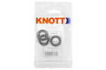 Rodamiento para rueda de soporte KNOTT TK60/ATK60 de 30x17 mm