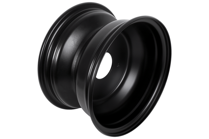 Llanta de acero UNITRAILER negra 5ATx8"H2 3x90 ET:-11.23