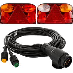 Luces traseras FRISTOM FT-088 + arnés MANTES 7m 13 PINES