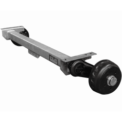 Eje con freno KNOTT VGB13M para remolque/transportador de vehículos 1350 kg 1200 mm 1550 mm 5 x 112