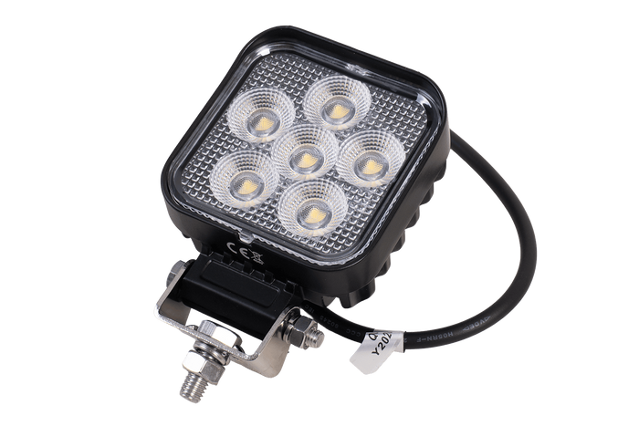Reflector de lámpara de trabajo LED TT TECHNOLOGY NEGRO TT.13324 24xLED 1920lm cuadrado
