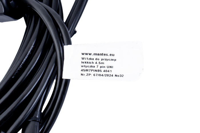 Juego de luces: luces traseras DOBPLAST DPT35 + luces de posición laterales ASPÖCK FLEXIPOINT I + arnés MANTES 4,5 m 7PIN