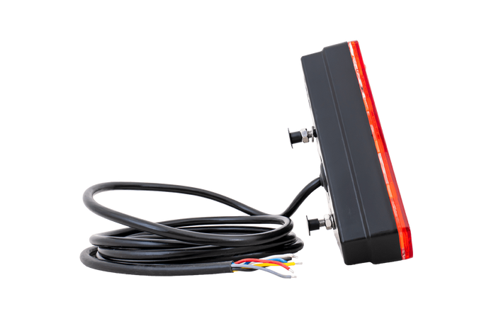 Luz trasera LED WAŚ W245 universal con 6 funciones