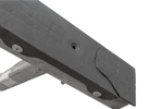 Soporte lateral plano OUTLET UNITRAILER, 30 cm de largo, 40 cm de alto, para remolque de barco, GRIS