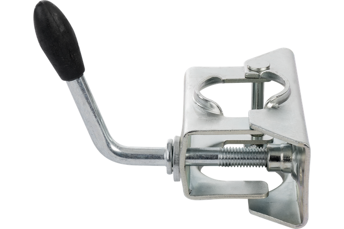 Rueda jockey con pinza UNITRAILER 150kg 48mm 505-730mm