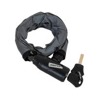 Candado para bicicleta PROFEX Reflex con armadura de acero, 70 cm de largo.