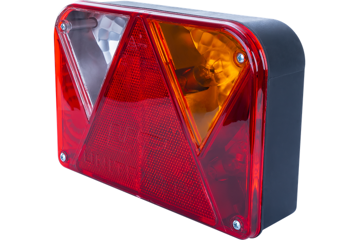 Juego de luces: luces traseras DOBPLAST + luces laterales LED DOBPLAST + arnés MANTES 5,5 m 13 PIN + conectores rápidos