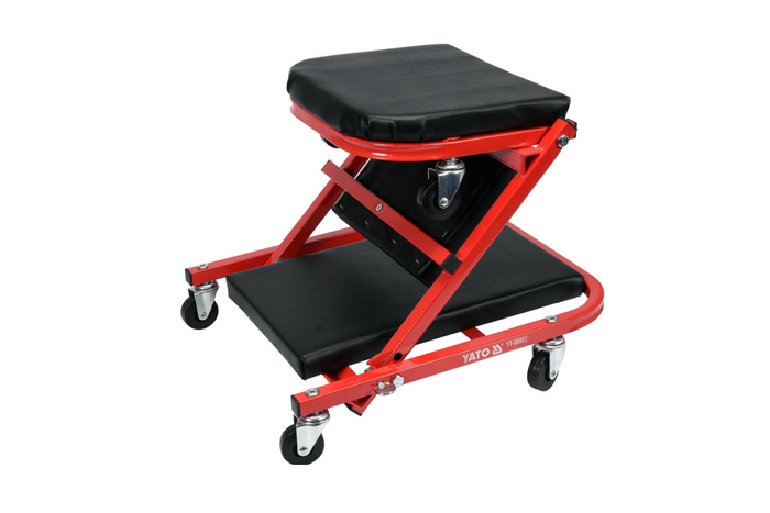Asiento de taller YATO YT-08802 2 en 1 91 cm 120 kg