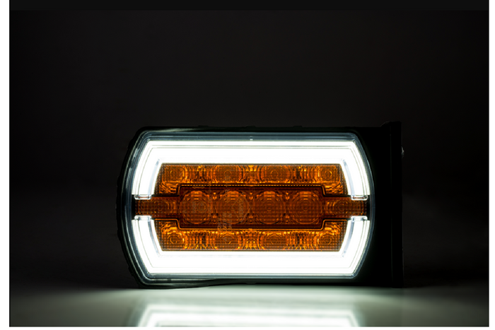 Faro delantero LED HORPOL CLEOfront LZD 2789/W1 de 3 funciones, universal