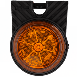 Lámpara de señalización LED FRISTOM FT-059, naranja, universal, con soporte angular