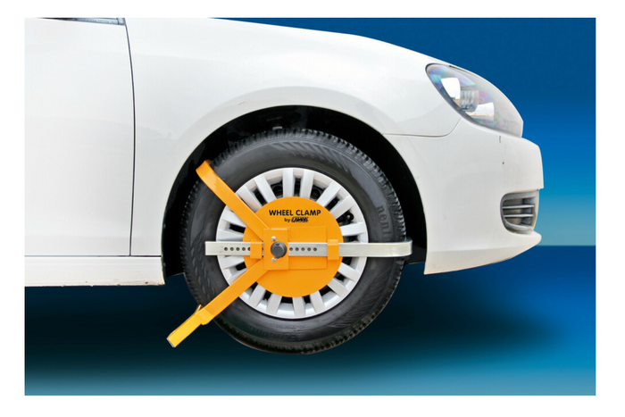 Bloqueo de rueda universal LAMPA WHEEL CLAMP para ruedas de 13 a 18"