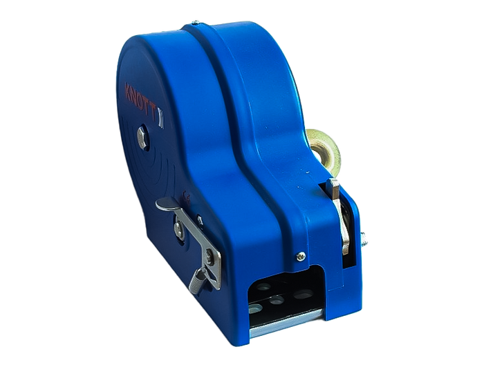 Cabrestante Knott 1150 kg con cinta carcasa azul