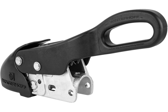 Enganche de bola WINTERHOFF WS3000 con estabilizador para remolque de 3000kg con lanza tubular de 35-50mm, hierro fundido