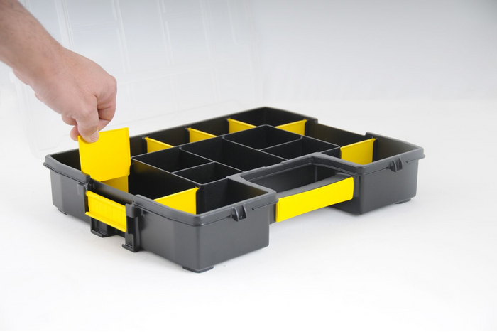 Caja organizadora de herramientas STANLEY SORTMASTER JUNIOR 375x290mm