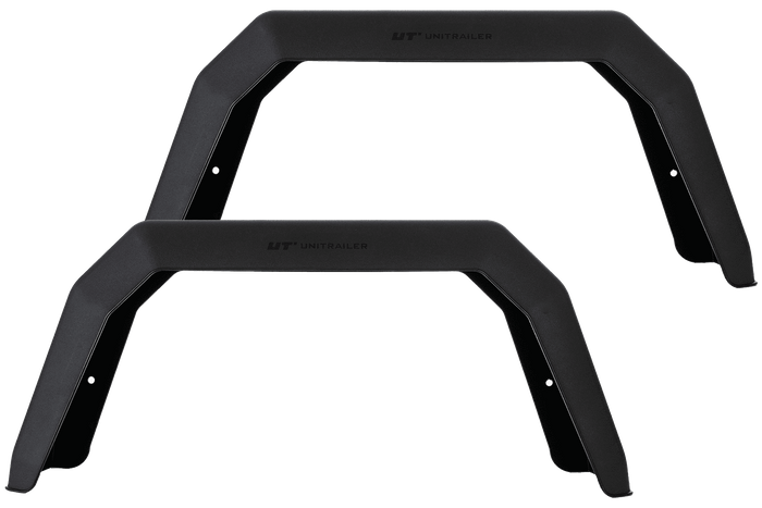 Juego de dos guardabarros para remolque UNITRAILER de 13-14", pasos de rueda planos 676/190mm