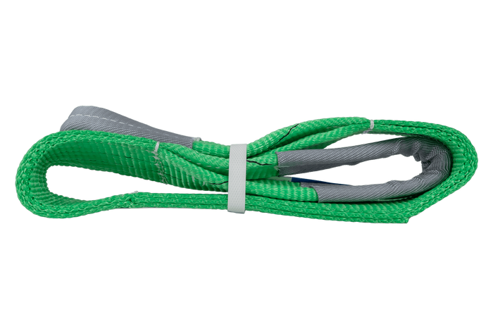 Eslinga de grúa HEFFA de 1 m/60 mm/2 t con bucles