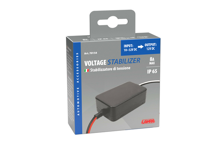 Regulador de voltaje LAMP 70154, regulador de voltaje 12V 8A