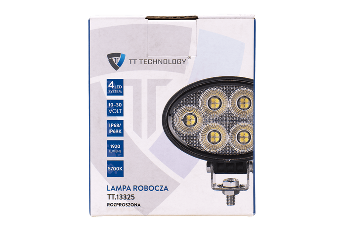 Reflector de lámpara de trabajo LED TT TECHNOLOGY TT.13325 24xLED 1920lm ovalado