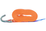 Cinta transportadora UNITRAILER de 3 m/25 mm/1 t de color naranja con tensor