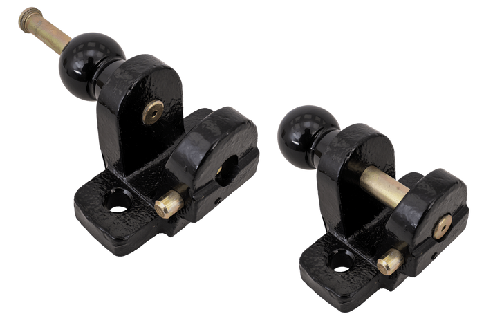 Enganche de remolque, bola de remolque y enganche de transporte AHAKA 50 mm 3000 kg