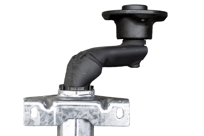 Eje sin freno AL-KO OPTIMA para remolque 750kg 1260mm 1660mm 4x100