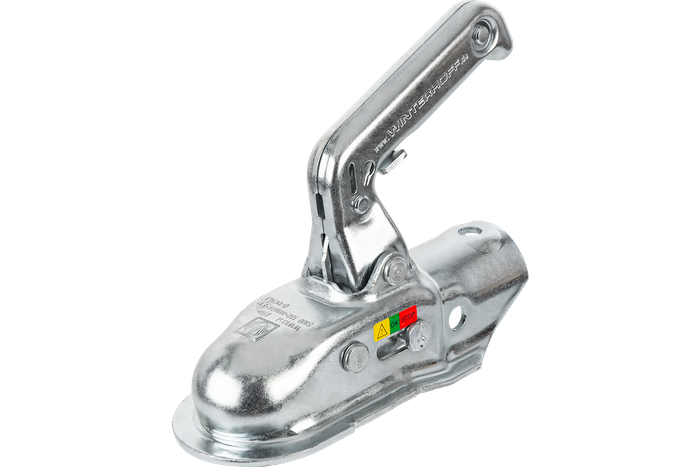 Enganche de bola WINTERHOFF WW13-N para remolque de 1500kg con lanza tubular de 45mm