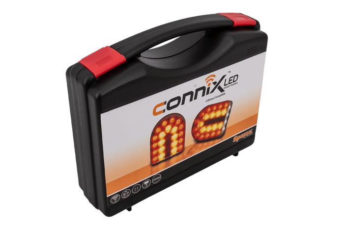 SPAREX CONNIX S.130977 Luces traseras LED 4 funciones izquierda+derecha, inalámbricas, magnéticas