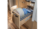 ProPlus 761472PMV02 Soporte de espuma para platos de camping, con capacidad para 8 platos y 6 vasos.