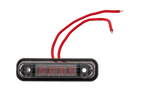 Lámpara de posición universal LED FRISTOM FT-081 rojo oscuro