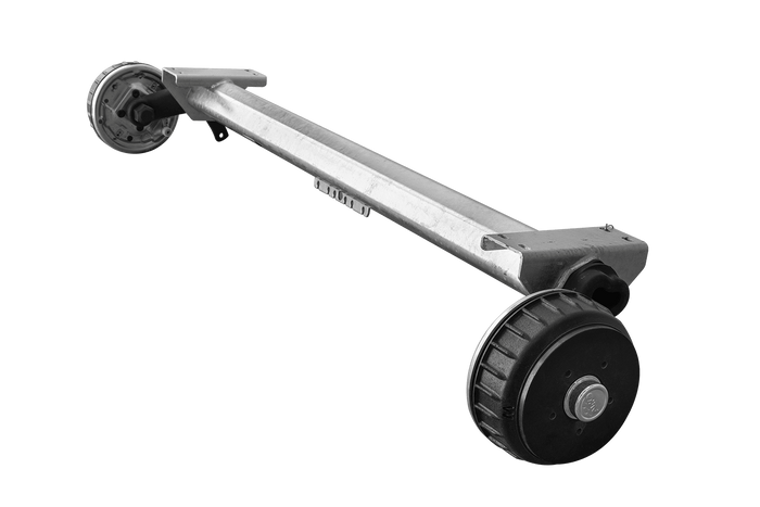 AL-KO EURO eje con freno para remolque de barco 1800kg 1445/1555mm 2030mm 5x112