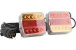 Luces traseras LED TT Technology TT.12007 4 funciones izquierda + derecha, magnéticas