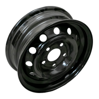 OUTLET Llanta de acero para remolque UNITRAILER negra 4.5Jx13&quot;H2 5x112 ET:30