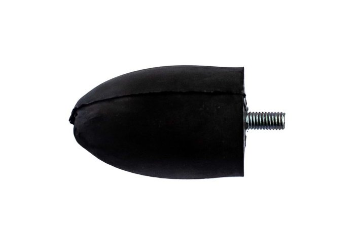 Parachoques de goma/parachoques atornillado 6,5 cm