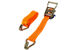 Cinta transportadora UNITRAILER de 2 m/35 mm/2 t de color naranja con tensor
