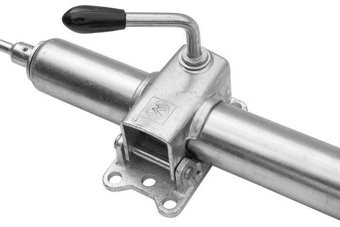 Abrazadera para rueda jockey hierro fundido 48 mm fortalecida Winterhoff