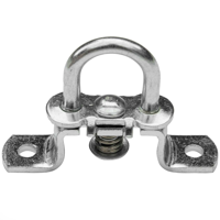 Asa de agarre lateral giratoria BOZAMET h-17mm, gancho de fijación